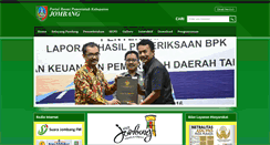 Desktop Screenshot of jombangkab.go.id